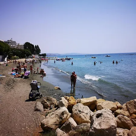 דירה Lordos Seafront - Lovely One Bed On The Beach לימסול